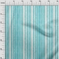 thumbnail image 3 of oneOone Silk Tabby Aqua Blue Fabric Stripes Quilting Supplies Print Sewing Fabric By The Yard 42 Inch Wide, 3 of 4