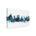 thumbnail image 2 of Trademark Fine Art 'Rio de Janeiro Skyline Brazil Blue' Canvas Art by Michael Tompsett, 2 of 4