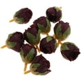 thumbnail image 2 of 10pcs cabeza de flor capullos de bricolaje artesanías diadema Clip boda decoración del partido en hogar BLESIY cabezas de flores artificiales, 2 of 8