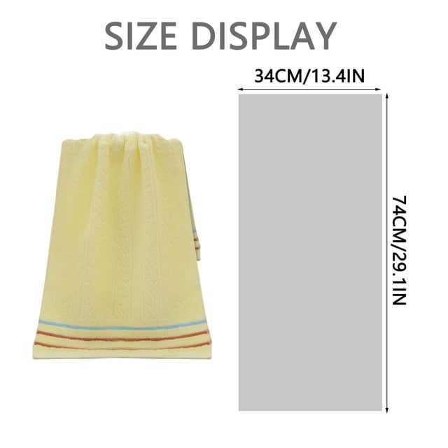 WRXMIJNHGSA Towel Under $5 Towel Absorbent Clean And Easy To Clean Cotton Absorbent Soft Suitable For Kitchen Bathroom Living Room