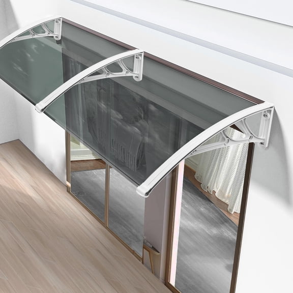 GAXIRE Weather Resistant Awning Bracket for Terrace, Plastic and Steel Construction, 1 Piece