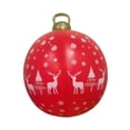 thumbnail image 2 of yuksok Inflatable Christmas Ball Balloon Inflatable Ornament for Tree Lawn New Year Elk, 2 of 9