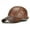 Yellow brown, variant on Men Cowhide Leather Earlap Caps Male Fall Winter Cow Leather Hats New Casual Leather Outdoor Baseball Cap ,Soft Touch