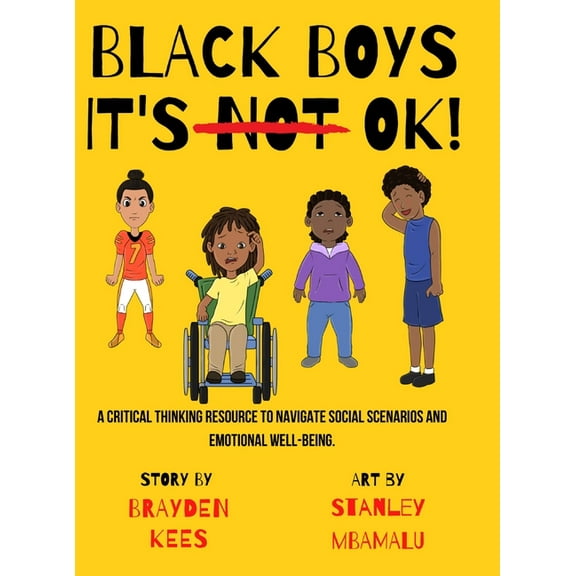 Black Boys it's NOT ok!, (Hardcover)