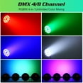 thumbnail image 3 of LED Par Light, RGBW+UV 18x10W DMX Control Sound Activated Super Bright for Party Halloween Stage Disco 1 Pack, 3 of 9