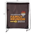 thumbnail image 2 of Flame on Grill with Custom Name and Date-Family Runion Party Favor Gift Bags, 2 of 2