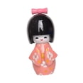 thumbnail image 3 of Japanese Geisha Doll Kimono Statuette Wood Material Miniature Sculpture for Home Office Desk Decor, 3 of 9