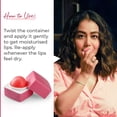 thumbnail image 4 of Organic Harvest Lily Flavour Lip Balm For Women Dark Lips to Lighten With Benefits of Vitamin E, Olive Oil, Jojoba Oil & Shea Butter | Pink Lip Balm for Girls & Kids | Dry & Chapped Lips Care - 10 gm, 4 of 5