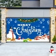 thumbnail image 6 of PRETXORVE Christmas Decorations, Christmas Decor, Garage Garage Festive Scene Door Party Background, 6 of 6