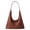 Brown, variant on Suede Shoulder Bag for Women Suede Purse Boho Bags Slouchy Tote Bag Satchels Trendy Crescent Crossbody Bag Handbag