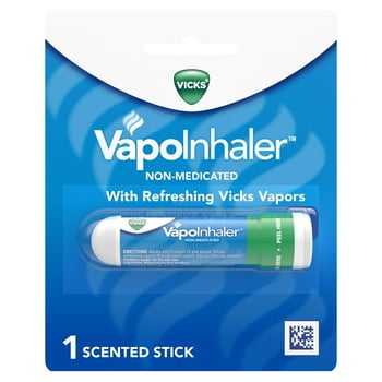 Vicks Vapo Portable Nasal , Non-Medicated, 1 Scented Stick