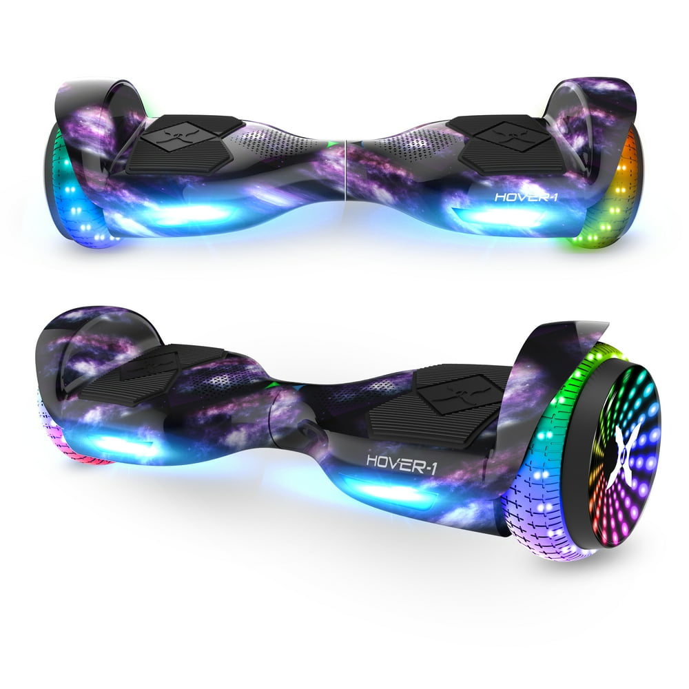 Hover1 i200 Hoverboard with LED Headlights, LED Wheel lights, 7 MPH