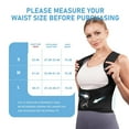 thumbnail image 2 of Back Brace and Posture Corrector for Women and Men, Back Straightener Posture Corrector, Scoliosis and Hunchback Correction, Back Pain, Spine Corrector, Support, Adjustable Posture Trainer, 2 of 6