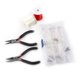thumbnail image 1 of DIY plateado joyería plateado kits de inicio perlas alicates cadena cable herramienta conjunto EOTVIA no, 1 of 7
