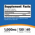 thumbnail image 2 of Nutricost L-Citrulline 500mg, 120 Capsules - Gluten Free, Non-GMO, 1000mg Per Serving (60 Serv), 2 of 5