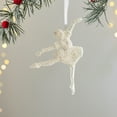 thumbnail image 2 of Luoshdecor Ballerina Dancer Hanging Christmas Ornaments,Pvc Glitter Angel Pendant for Christmas Tree, New Year, Birthday Parties, 2 of 6