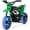 Green, variant on CazToi 24V Kids Dirt Bike 350W Motor 14 MPH 12 Mile Range Rear Suspension