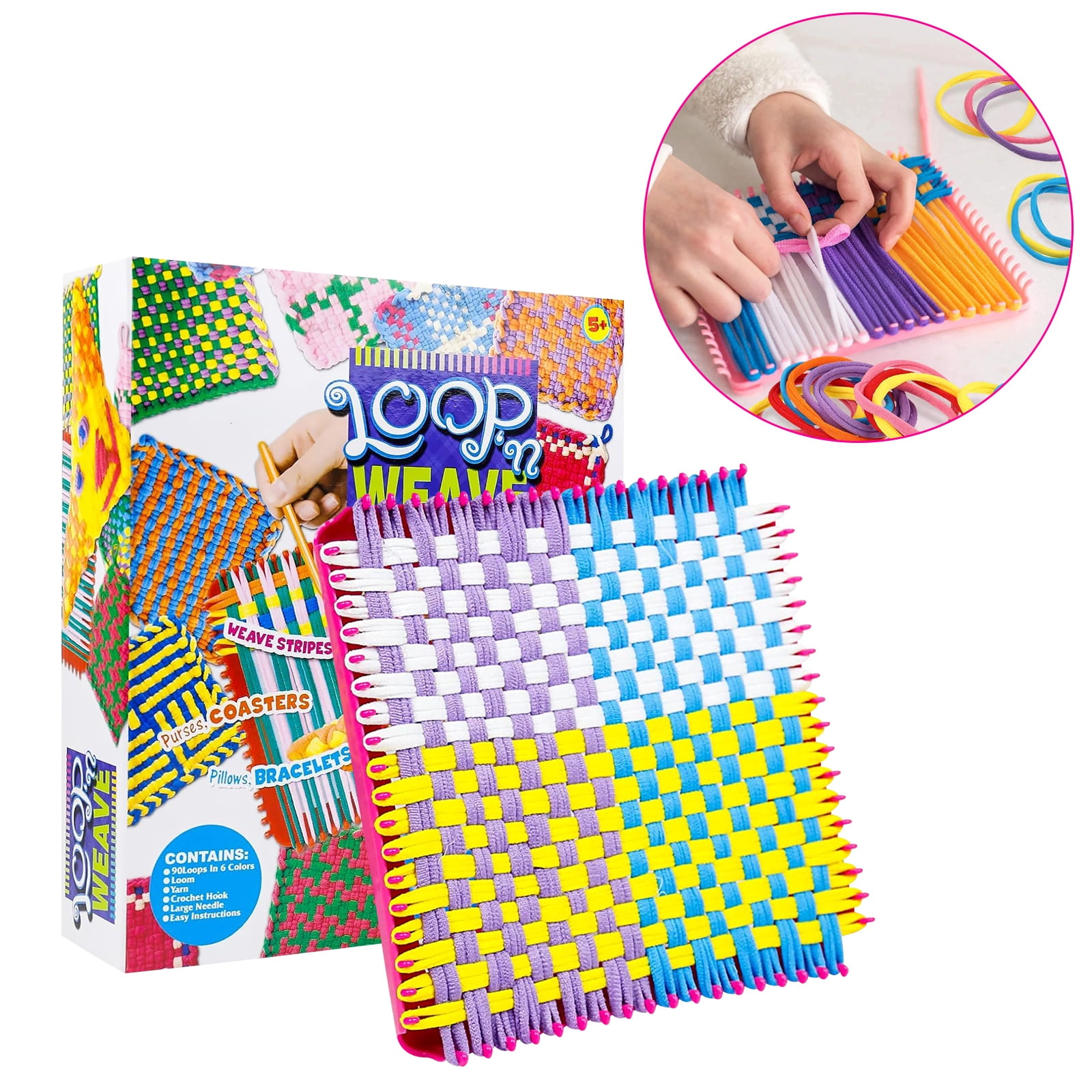 Loom For Chunky Blanket Build-a- By Loops & Threads - Expand Your ...