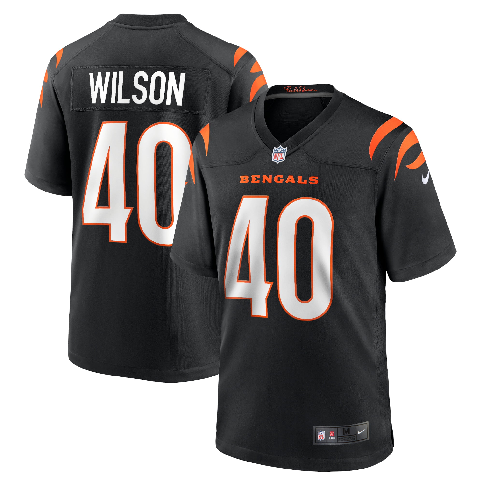 Brandon Wilson Cincinnati Bengals Nike Game Jersey - Black - Walmart.com
