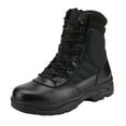 NORTIV 8 Motorcycle Combat Boots For Men's Military Tactical Work Boots