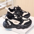 thumbnail image 5 of Otqutp Running Shoes for Boys Girls Lace-Up Athletic Chunky Casual Sneakers Non-Slip Gym Walking Sports Performance Shoes, 5 of 5