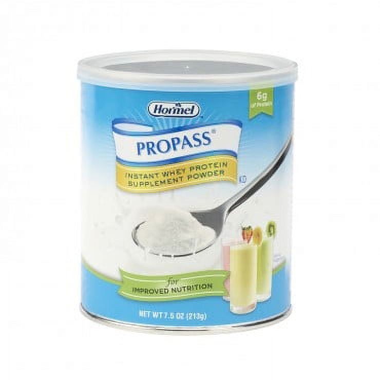 Hormel PROPASS Whey Protein Supplement Powder, 7.5 Ounce, 13126 - Single Can