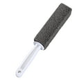 thumbnail image 1 of Injueey Escobilla de baño para el hogar, Hotel, baño, depurador de bañera de cerámica, quitamanchas, herramientas de limpieza de mano con mango Suministros de limpieza para el hogar Gris Injueey HA066054-02, 1 of 6