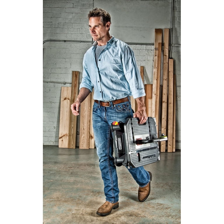 Rockwell Bladerunner X2 Portable Tabletop Saw With Steel Rip Fence