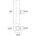 thumbnail image 2 of Maxim Lighting - LED Outdoor Wall Sconce - Outdoor Wall Mount - Scroll-22W 2 LED, 2 of 4