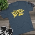 thumbnail image 3 of Men's "Take Me to the River" Tri-Blend Crew Tee by Bird Island Outfitters, 3 of 4
