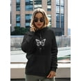 thumbnail image 2 of A Cosmic Butterfly Hoodie Women -SPIdeals Designs, Female Medium, 2 of 4