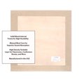 thumbnail image 5 of ATS Acoustics Tackable Acoustic Panel 24" x 24" x 2" Sound Absorbing Professional Studio Quality Tack Board Wall Panel (Cream), 5 of 7