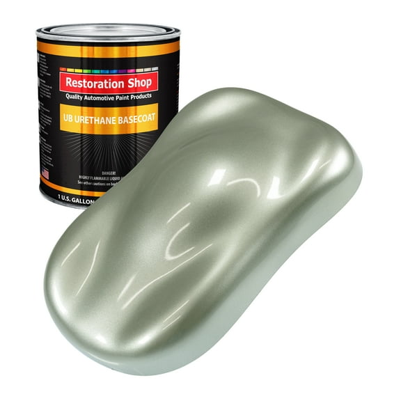 Sage Green Metallic 1 Gallon URETHANE BASECOAT Car Auto Body Paint