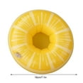 thumbnail image 3 of 1pc Inflatable Drink Holder Lemon Floating Holder Swim Drink Floats Holder, 3 of 5