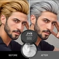 thumbnail image 3 of JVR Temporary Silver Gray Hair Color Wax for Women Men Natural Matte Gray Tone, 2 in 1 Girls Boys Hair Clay Washable Disposable Hair Style All Day 2.86oz, 3 of 10
