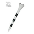 thumbnail image 2 of Pride Golf Tee ""Tees De Golf A Rayas Pride Performance (Paquete De 30) 3-1/4"""" Blanco, 2 of 5
