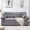Grey, variant on 84" Loveseat Sofa, Modern Couches for Living Room,Double-Layer Cushion Cloud Couch with Deep Seat,Super Comfy Chenille Sofas,Sturdy Frame, Easy Assembly for Bedroom, Apartment, Office, Blue