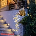 thumbnail image 4 of Solar Watering Can Lamp Hanging LED Waterfall Watering Can Art Lights Retro Copper Stake Light Waterproof Fairy String Light for Decoration, 4 of 10