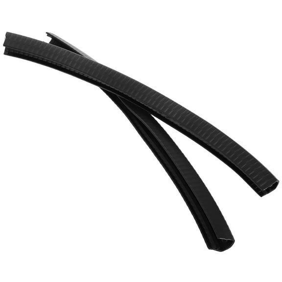 1 Pair Skateboard Bumper Guards Nose Tail Protections Edge Protector for Deck Security 35cm