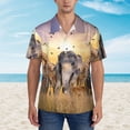 thumbnail image 4 of Balery Men'S Summer Hawaiian Shirts Short-Sleeve Design Name Printed Casual Shirts - Size Name, 4 of 9