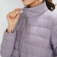 thumbnail image 5 of Aayomet Womens Plus Size Puffer Jacket Puffy Warm Snow Jacket With Removable Hood,Purple L, 5 of 5