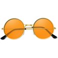 thumbnail image 1 of Gafas de sol BOUBONI Orange Hippie redondas para mujer y hombre, 1 of 7
