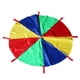 thumbnail image 2 of Paracaídas arcoíris multicolor para niños de 6 a 16 pies con asas para juegos cooperativos 6.5 pies, 2 of 9