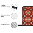 thumbnail image 6 of XMXT Heat Resistant Oven Mitts and Pot Holders Sets, Elegant Turkish Tattoo Oven Mitt Hot Pads Kitchen Cooking BBQ Gloves, 4 Pcs, 6 of 8