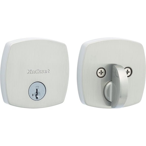258 MDT 15 SMT CP K4 Midtown 1-Cyl Deadbolt - Satin Nickel