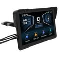 thumbnail image 4 of Zcargel Motorcycle GPS Navigation Screen 7in Universal Replace - IP67 Waterproof 1080P Dash Cam Carplay Android Auto, 4 of 10