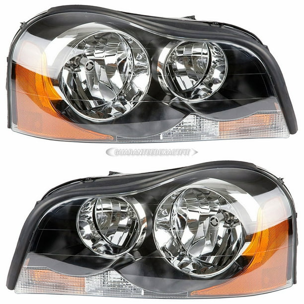 For Volvo XC90 20032008 Pair New Left Right Headlight Assembly