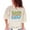 Ivory, variant on Good Vibes Only, Positivity or Being Positive Quote, Groovy Retro Wavy Text, Butter Comfort Colors T-Shirt, Medium