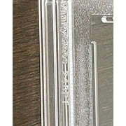 Vanity Slabs 240-Point Clear Wax Pack Display Slab for Packs Up to 5 Cards Thick, 1 Count