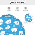 thumbnail image 5 of Disketp Cute Polar Bear Unisex Knit Hats Beanies Hats for Men Women Winter Beanies Men's Women's Knit Cuffed Beanies Hats Beanie, 5 of 7